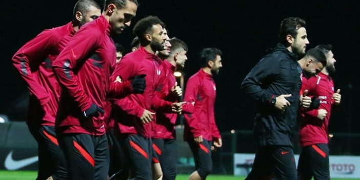 A Milli Futbol Takımı İsviçre'ye hazırlanıyor