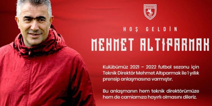 Samsunspor'un yeni hocası açıklandı
