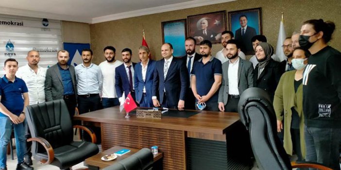 Deva Partisi Trabzon'dan Rize'ye Ziyaret