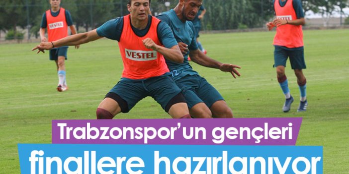 Trabzonspor finallere hazırlanıyor