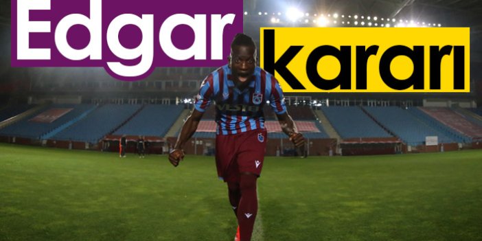 Trabzonspor'da Edgar'a zamlı sözleşme