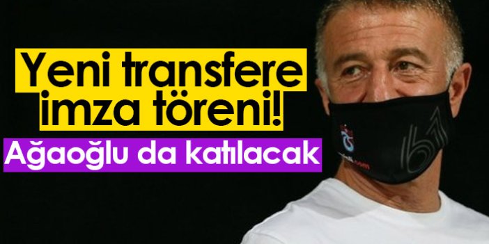 Trabzonspor'da imza töreni