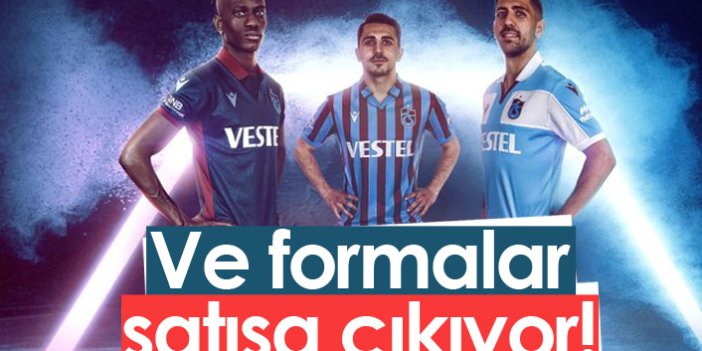 Trabzonspor formaları satışa çıkıyor