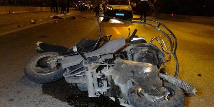 Otomobil trafik polisi ve motosiklete çarptı: 2 ölü