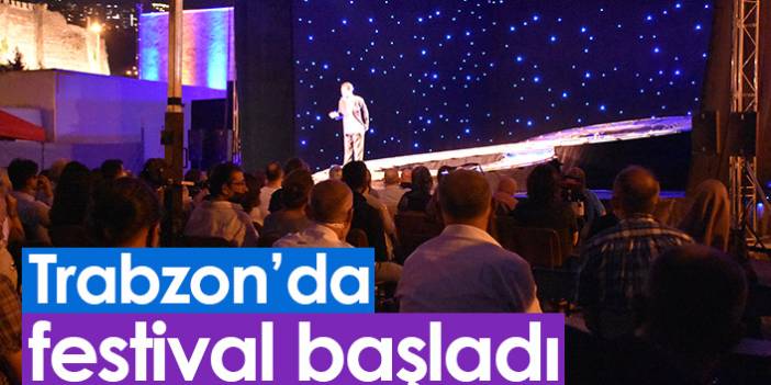 Trabzon'da tiyatro festivali başladı