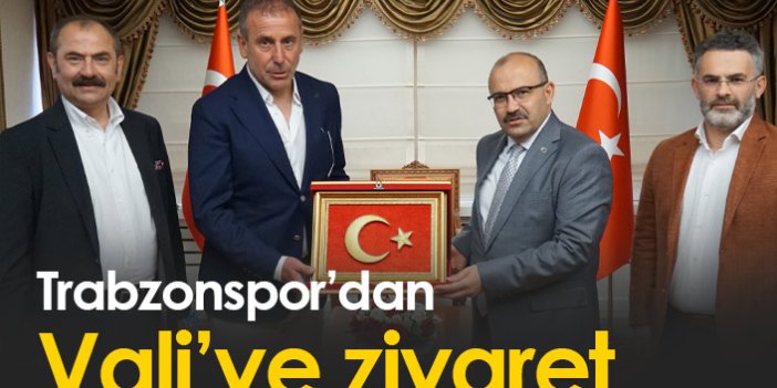 Trabzonspor'dan Vali Ustaoğlu'na ziyaret