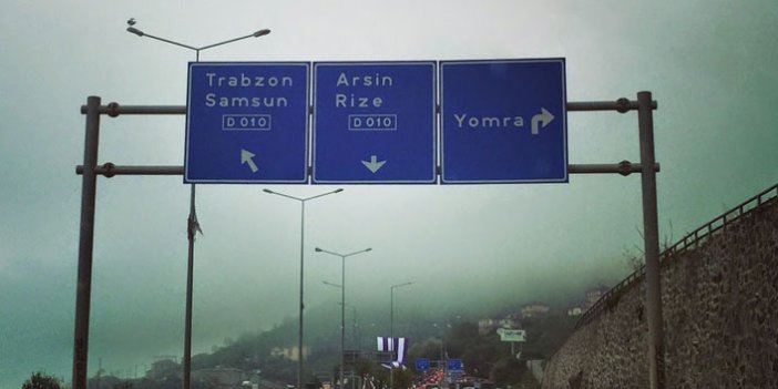 Karayolları uyardı! Trabzon-Rize yolunda çalışma