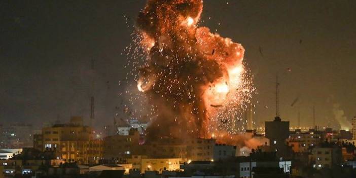 İsrail savaş uçakları Gazze'de farklı bölgeleri bombaladı