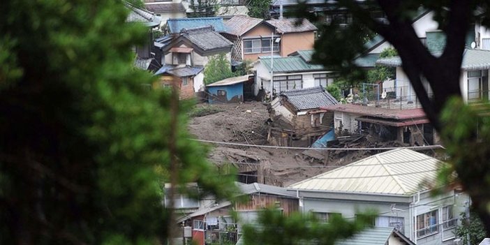 Japonya'da heyelan felaketi: 2 kişi öldü, 20 kişi kayboldu