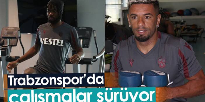 Trabzonspor İstanbul'da çalışmalarını sürdürüyor