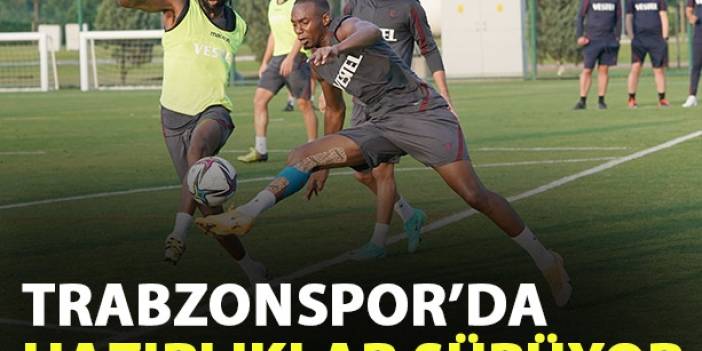 Trabzonspor Hasan Doğan tesislerinde sezona hazırlanıyor. 7 Temmuz 2021