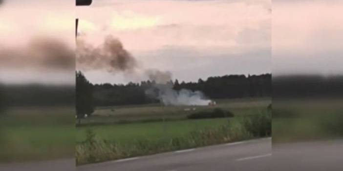 İsveç’te içinde 9 kişinin bulunduğu uçak düştü