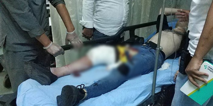 17 yaşındaki gence sokak ortasında pompalı tüfekli saldırı