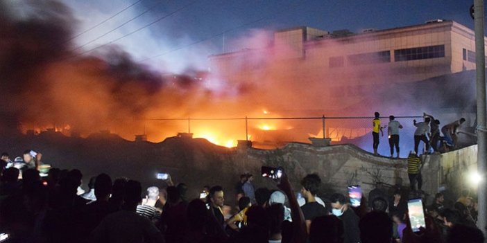 Kovid-19 hastanesinde yangın çıktı: 92 ölü