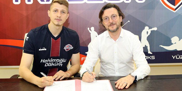 Hekimoğlu Trabzon Ferhat Yılmaz ile sözleşme imzaladı