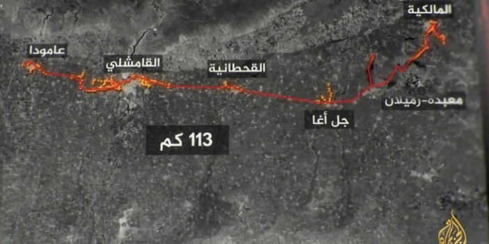 YPG/PKK Türkiye sınırında 113  kilometreyi bulan tüneller kazdı