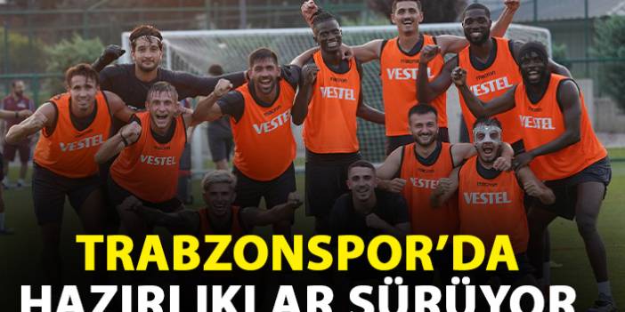 Trabzonspor'da akşam antrenmanı tamamlandı. 19 Temmuz 2021