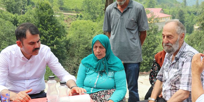 Bakan Kurum'dan selde kaybolan Batuhan Delihasan’ın ailesine ziyaret