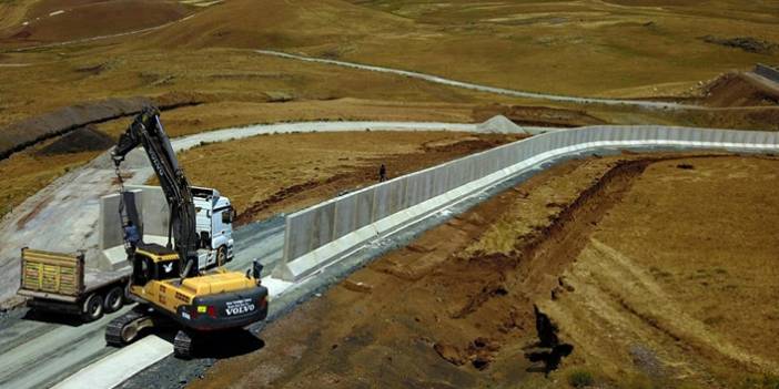 Van-İran sınırı beton duvar, hendek ve kulelerle 'geçilmez' olacak