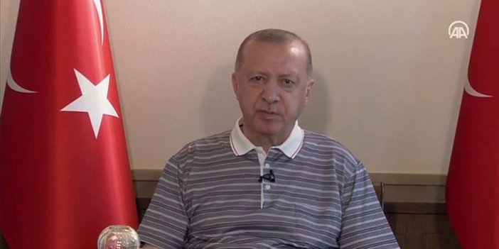 Cumhurbaşkanı Erdoğan video konferansla bayramlaşma programına katıldı