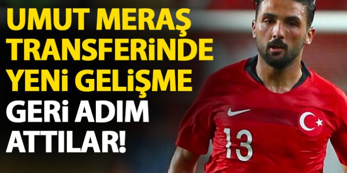 Trabzonspor'un Umut Meraş transferinde yeni gelişme! geri adım attılar