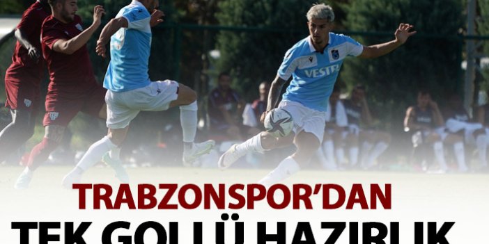 Trabzonspor - Bandırmaspor karşısında tek golle galip