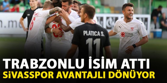Trabzonlu isim attı! Sivasspor avantajlı dönüyor