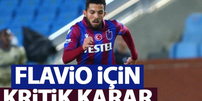 Trabzonspor'da Flavio yolcu gibi
