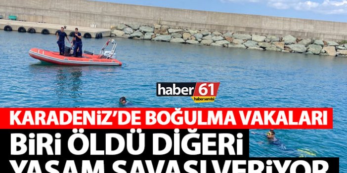 Karadeniz’de iki ilde boğulma vakaları! 1 acı haber