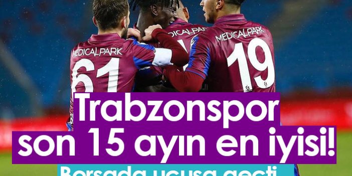 Trabzonspor'dan borsada son 15 ayın en iyi performansı
