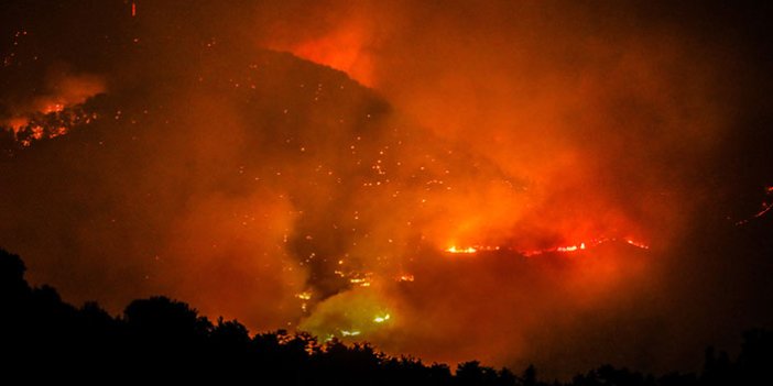 Manavgat'taki orman yangını beşinci gününde