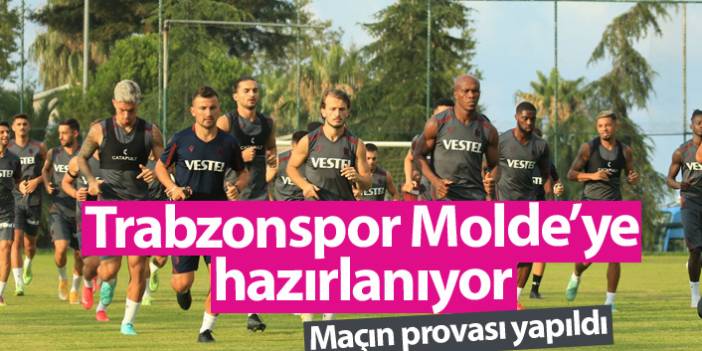 Trabzonspor Molde'ye hazırlanıyor
