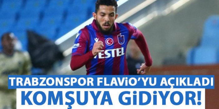 Trabzonspor Flavio'yu KAP'a bildirdi! Gidiyor...