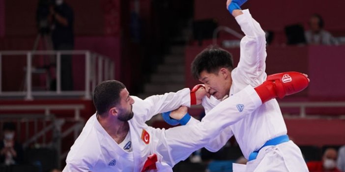 Milli karateci Uğur Aktaş bronz madalya kazandı