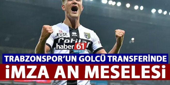 Trabzonspor golcü transferinde sona geldi! İş imzaya kaldı