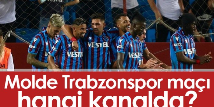 Molde Trabzonspor maçı hangi kanalda? Belli oldu