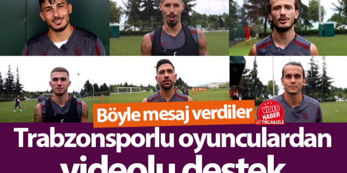Trabzonsporlu futbolculardan dünya fındık haftasına destek