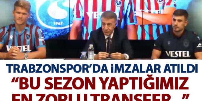 Trabzonspor'da çifte imza! Dorukhan Toköz ve Cornelius...