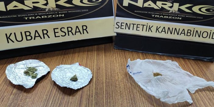 Trabzon’da uyuşturucu satıcısı yakalandı