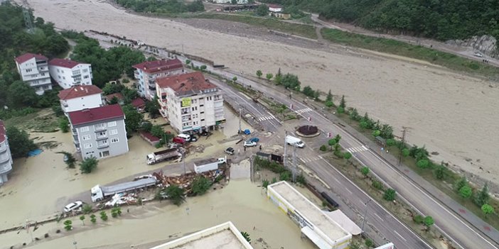 Sinop’ta selin bıraktığı hasar gün ağarınca ortaya çıktı