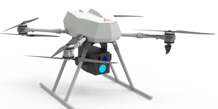Silahlı drone Songar, lazerle bomba imhaya hazırlanıyor