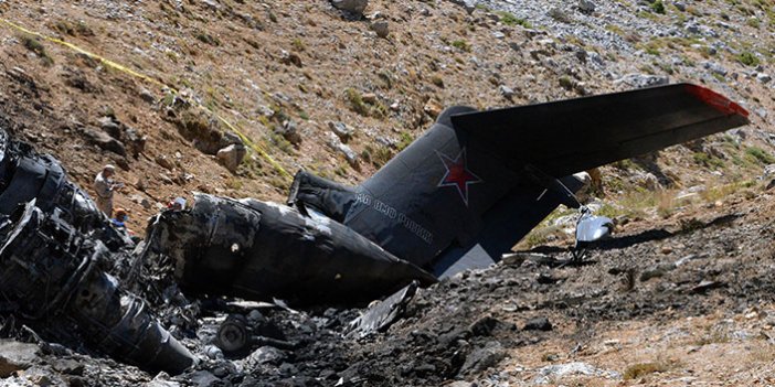 Düşen yangın söndürme uçağının karakutusuna Rusya'da inceleme