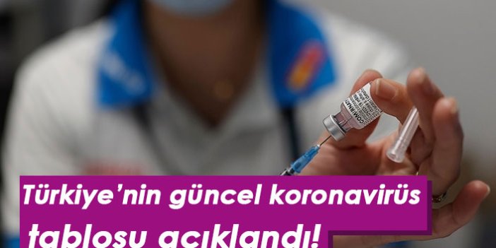 Türkiye'nin güncel koronavirüs tablosu açıklandı! 17.08.2021