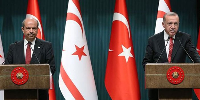 KKTC Cumhurbaşkanı Tatar'dan Cumhurbaşkanı Erdoğan'a başsağlığı mesajı