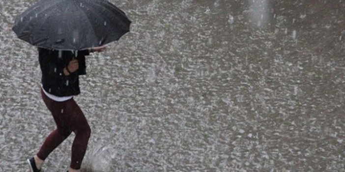 Trabzon ve çevresi için sağanak yağış uyarısı