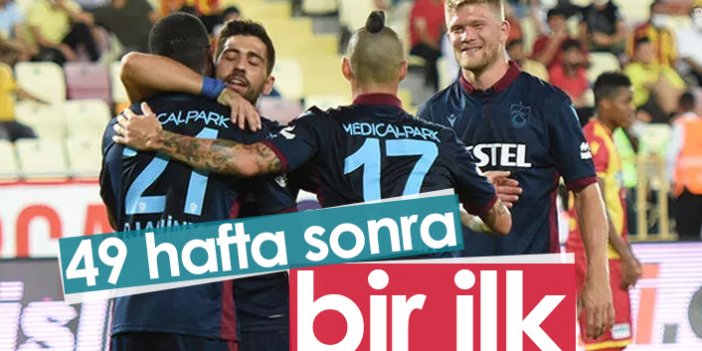 Trabzonspor 49 hafta sonra ilki başardı
