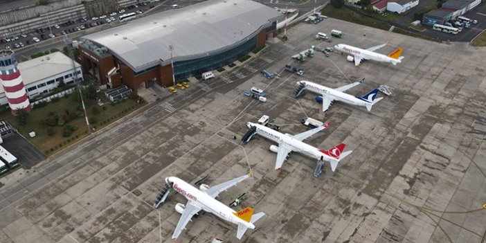DHMİ'den Trabzon Havalimanı açıklaması! 25 metrekarelik alan...
