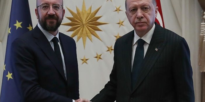 Cumhurbaşkanı Erdoğan AB Konseyi Başkanı Michel ile görüştü