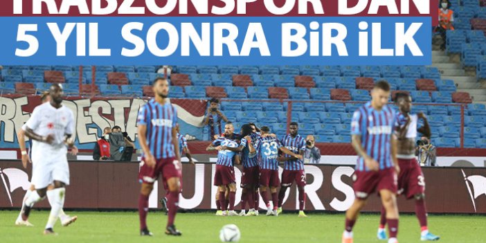 Trabzonspor’dan 5 yıl sonra bir ilk