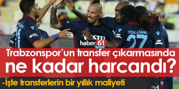 Trabzonspor’un transfer çıkarmasının yıllık maliyeti ne kadar?